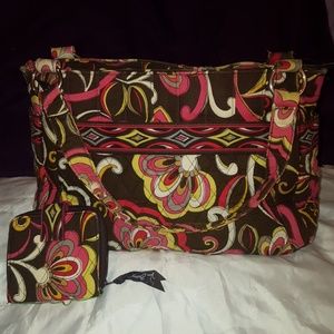 100% Authentic Vera Bradley Handbag Set